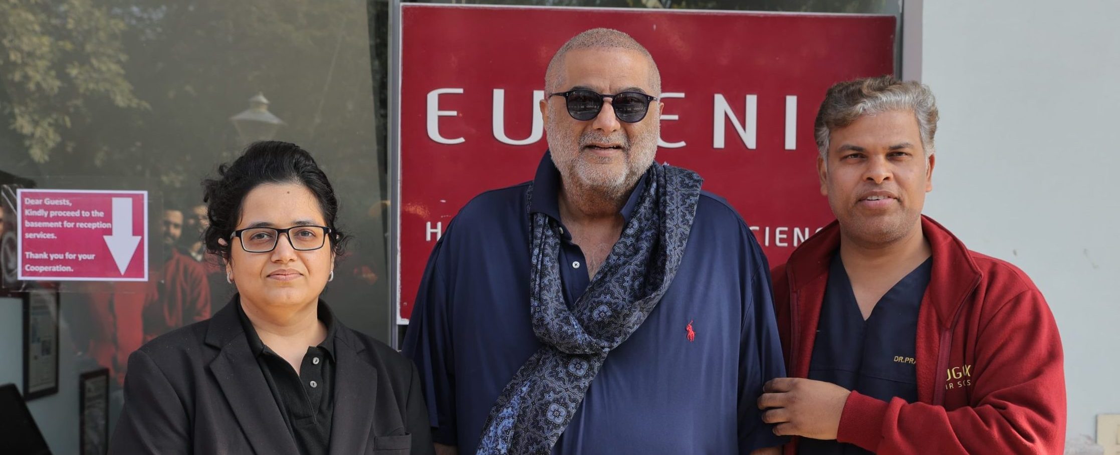 Lights, Camera, Transplant! Boney Kapoor picks Eugenix for Hair Transformation