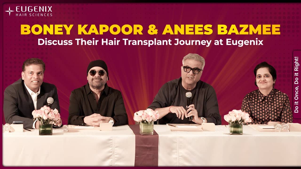 boney-kapoor-anees-bazmee-eugenix-hair-transplant-event