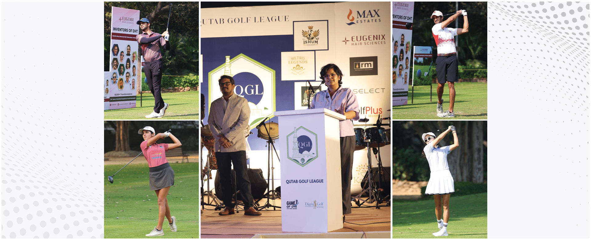 Eugenix Hair Sciences Tees Off with Qutab Golf League 2025 as Official Hair Transformation Partner