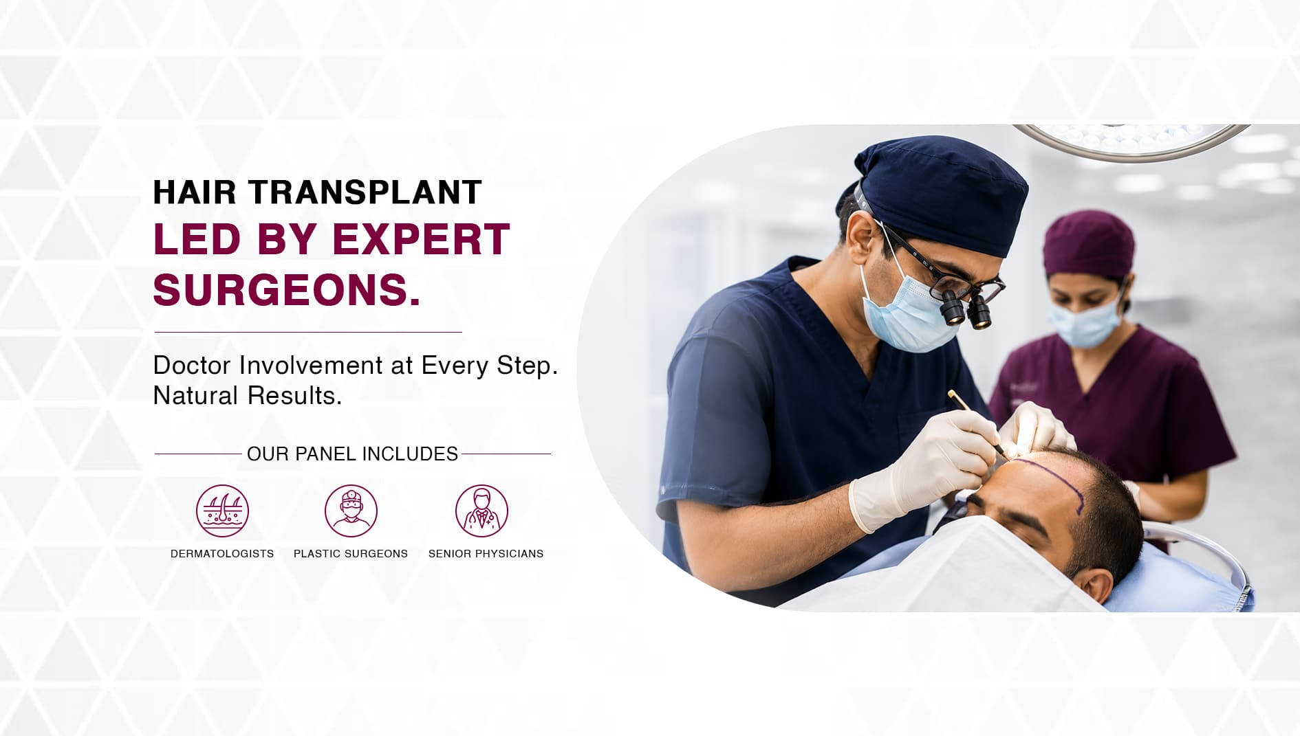 Plastic Surgeon Led Hair Transplant: Doctor Involvement at Every Critical Step